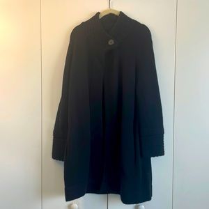 Kinross Cashmere 100% cashmere black  Jacket / cardigan
